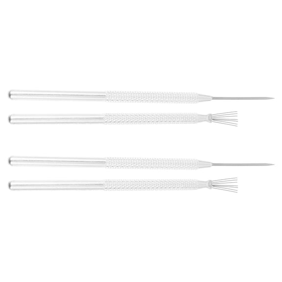 HONITANO 4-Piece Clay Needle Tools Set for Pottery Crafting, 6.2 x 0.2 inch Precision Sculpting