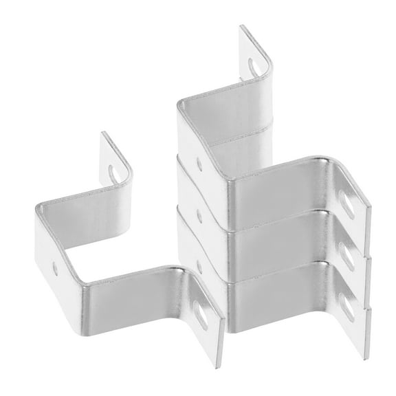 unbranded 4 Pcs Copper Strap Post Ties Brackets For Rail Bracket Bracket Metal U Clamp Bracket For Mounting Bed Frame Brackets Adapter And Deck Fence Post Tie