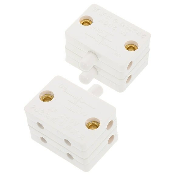 Phenofice 4Pcs Automatic Light Switch for Cabinet Door White or Use