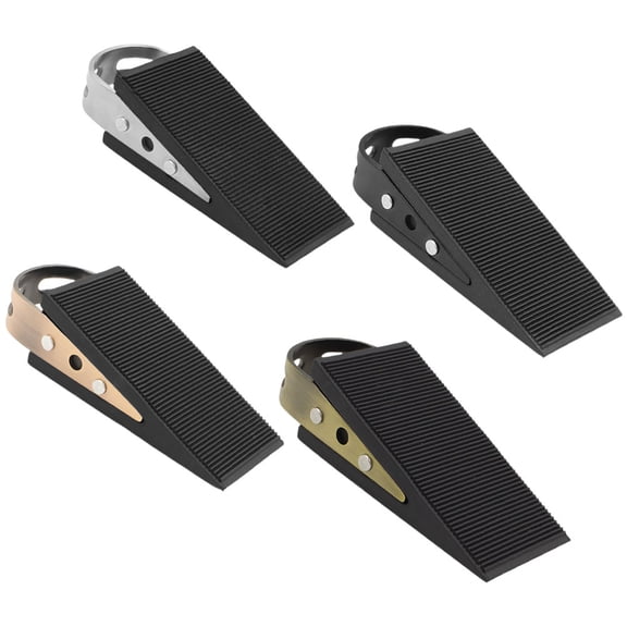 unbranded  4 Pcs Anti-collision Door Stop Small Non Slip Doorstop Security Stopper