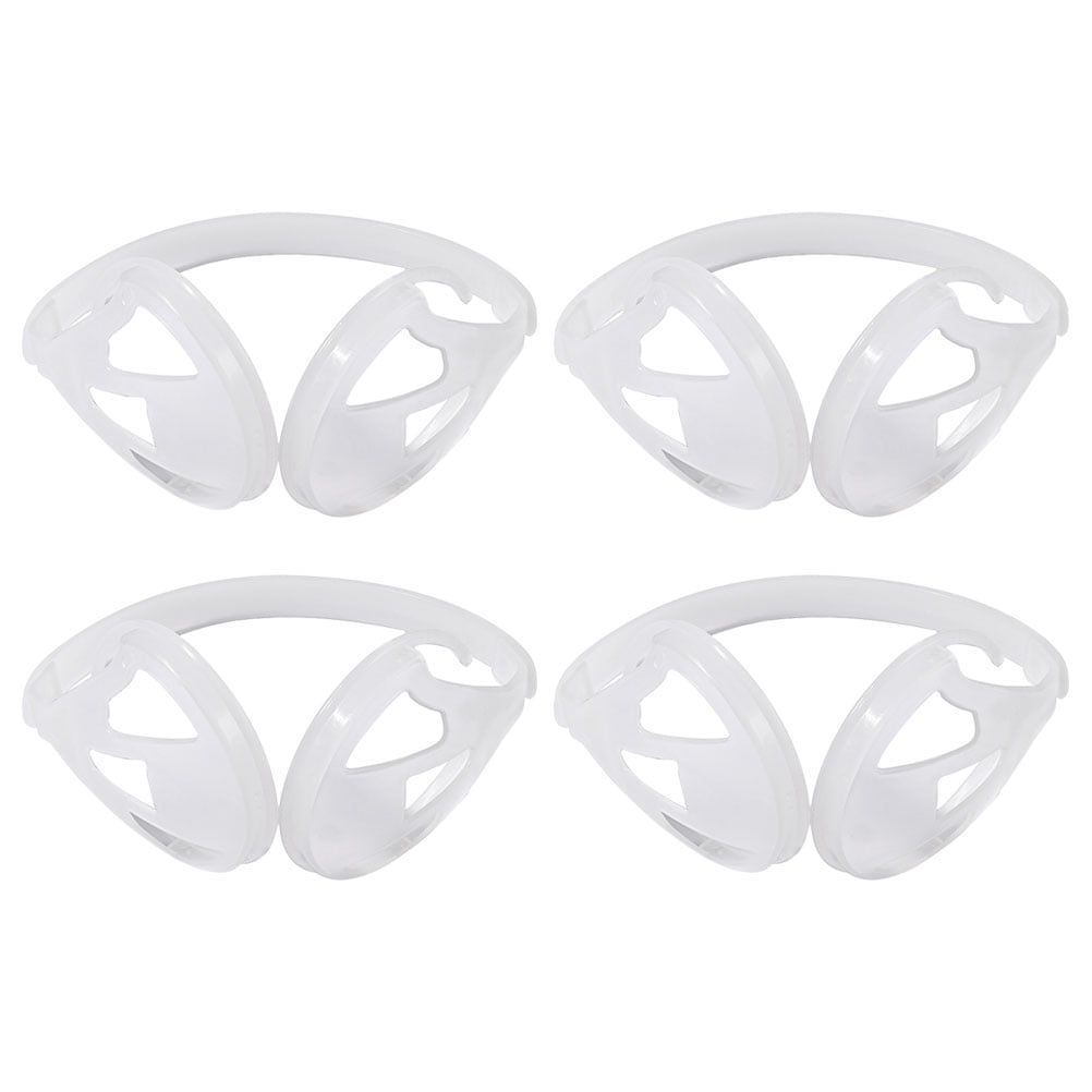 unbranded 4 Pcs Earmuff Plastic Holder Frame Holders Warm Skeleton Miss ...