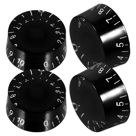 unbranded 4 Pcs Electric Guitar Accessories Tuner Clip Bass Tuning Pegs Guitars Black