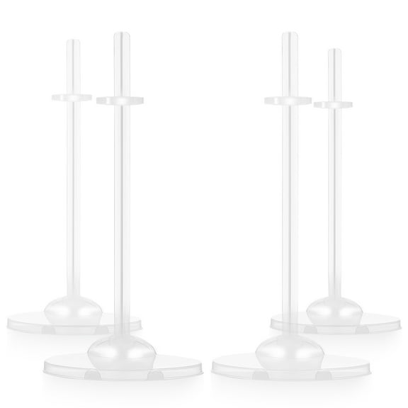 unbranded  4 Pcs Figure Display Case Bracket Doll Support Racks Action Holder Stands
