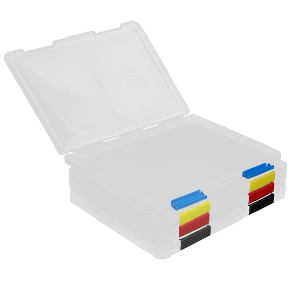 unbranded  4 Pcs File Box Boxes Paper Organizer Holder for Desk Office