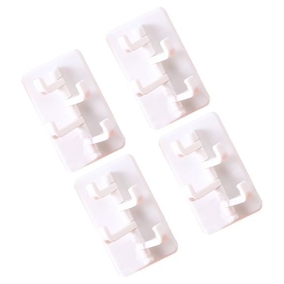 unbranded 4 Pcs Flexible Swivel Hook Hooks Hanger Four Claw