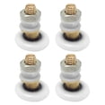 thumbnail image 1 of 4Pcs Shower Door Roller Wheels Replacement Parts for Bathroom Glass Sliding Doors, 1 of 7