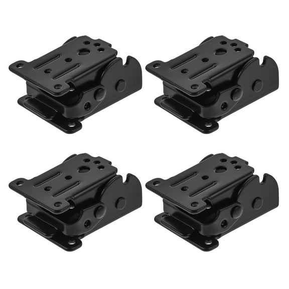 unbranded 4 Pcs Hangers Table Leg Folding Hinge Hardware Brackets for Legs