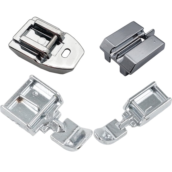 unbranded  4 Pcs Hemmer Foot for Sewing Machine Presser Bundle