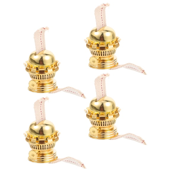 unbranded 4 Pcs Kerosene Lamp Accessories Wick Vintage Oil Indoor Burner