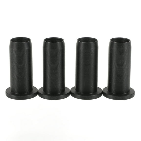 unbranded 4 Pcs Oar Locks Protector Sockets Handle Sleeve Holders for Boat Black