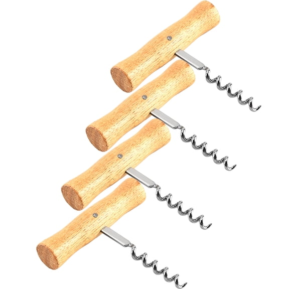 unbranded 4 Pcs Opener Cork Bottle Kitchen Gadget Portable Wine