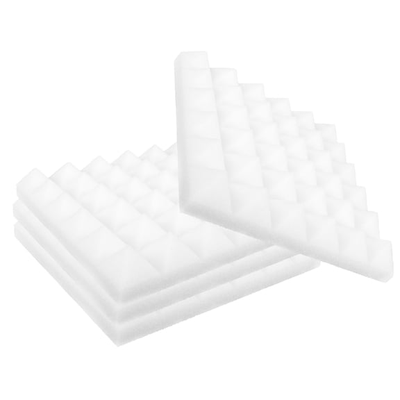 unbranded  4 Pcs Self-adhesive Acoustic Sound-absorbing Cotton Drum Chamber