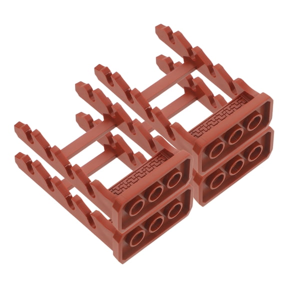 unbranded 4 Pcs Small Building Block Display Rack Model Stand