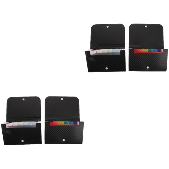 YSNOOWE Household File Accessory for Tax Documents and Contracts 4Pcs
