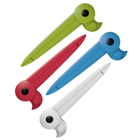 unbranded 4 Pcs Snack Sealer Heavy Duty Clips Sealing Fresh-keeping Bag