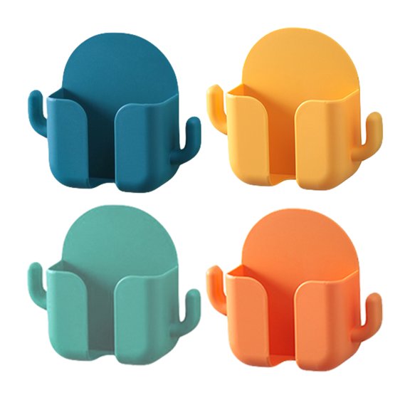 unbranded 4 Pcs Stackable Storage Bins Charging Rack Simple