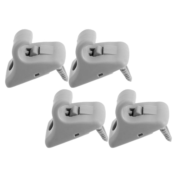 unbranded  4 Pcs Sun Visor Clip Car Sunshade Extender Adjustable Clips