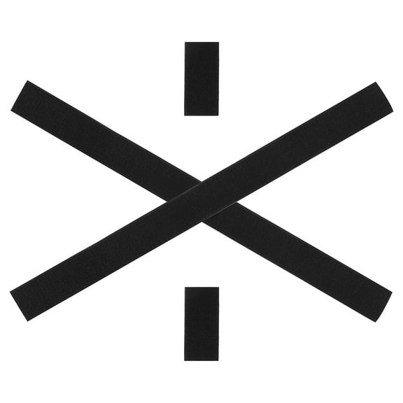 FONDOTIN Mounting Straps 4-Pack Black Nylon Car Safety Holder Secure Fastening