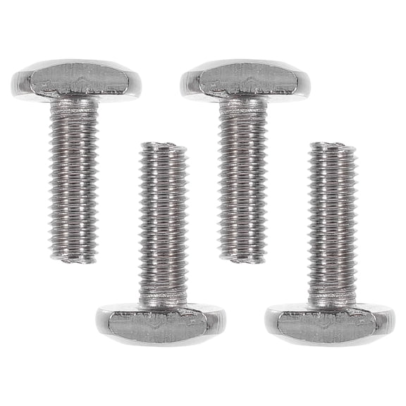 unbranded 4 Pcs Titanium Hammer Small Bolts and Nuts T-bolt Beautiful Screw