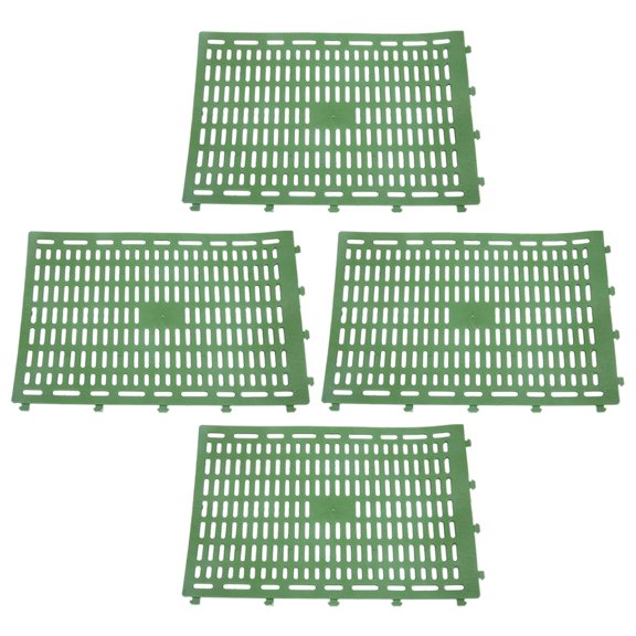 unbranded 4 Pcs Grass Plant Trunk Protector Gardening Tree Protector 37x25cm Green