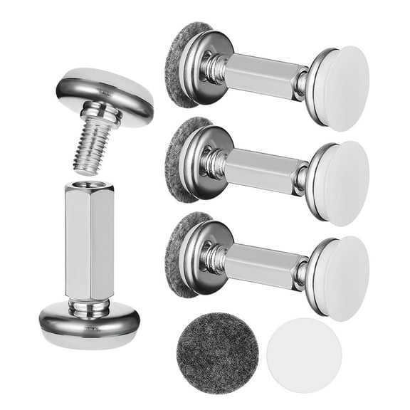 LITINKIMI Anti Shake Bed Tool Headboard Stopper Alloy 4 Sets