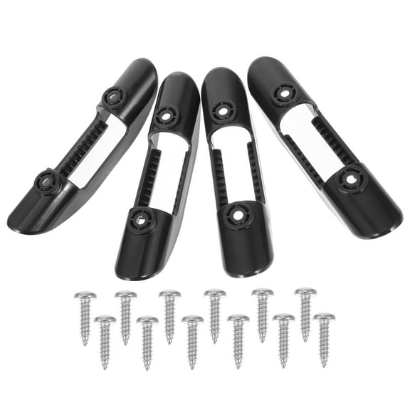 unbranded  4 Sets Outdoor Paddle Buckle Boat Anchor Drift Sock for Fishing Black