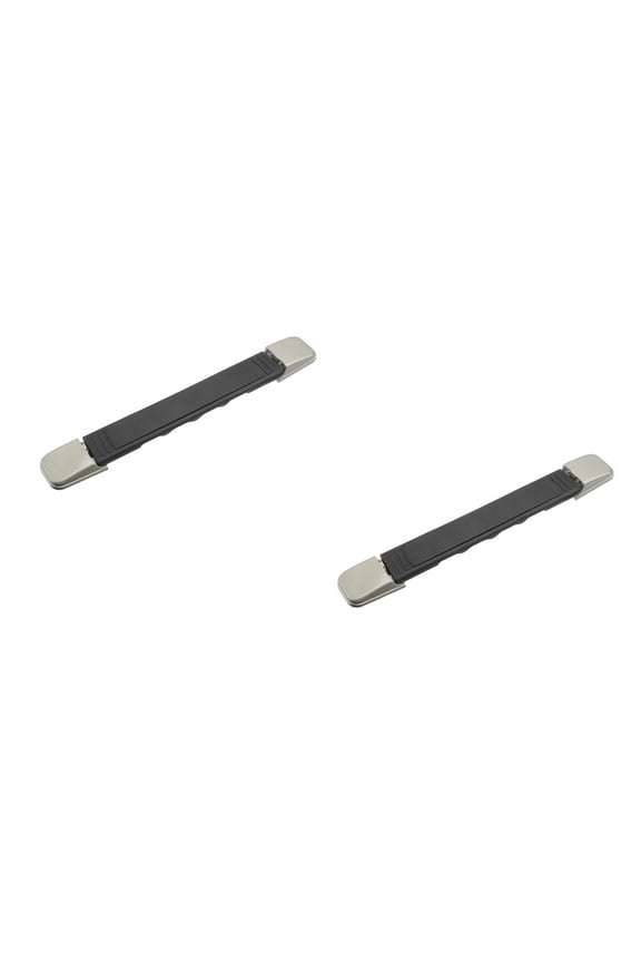 Travel Suitcase Handle Black Plastic Sturdy and Durable 4Sets