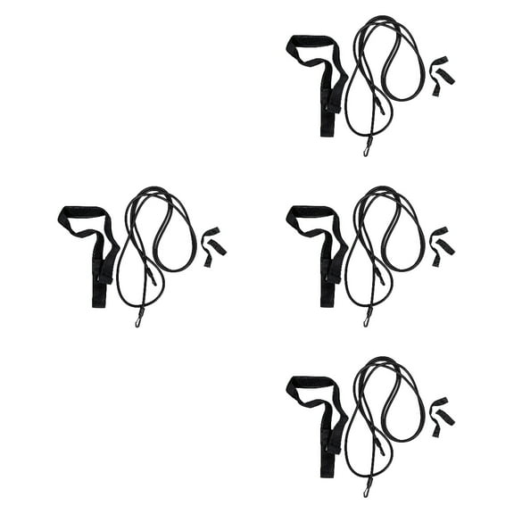 unbranded 4 Sets Swim Resistance Band Kit Swim Training Belt Static Swimming Belt Static Swimming Equipment