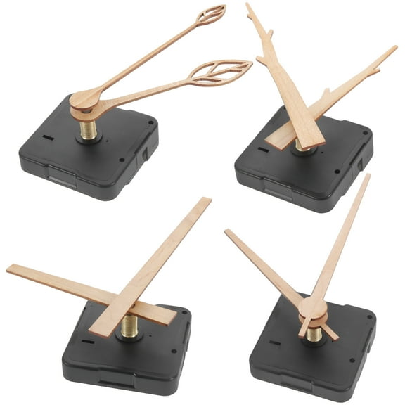 KALLORY Clock Movement Kit Replacement Multi Plastic 4 Sets For High Precision