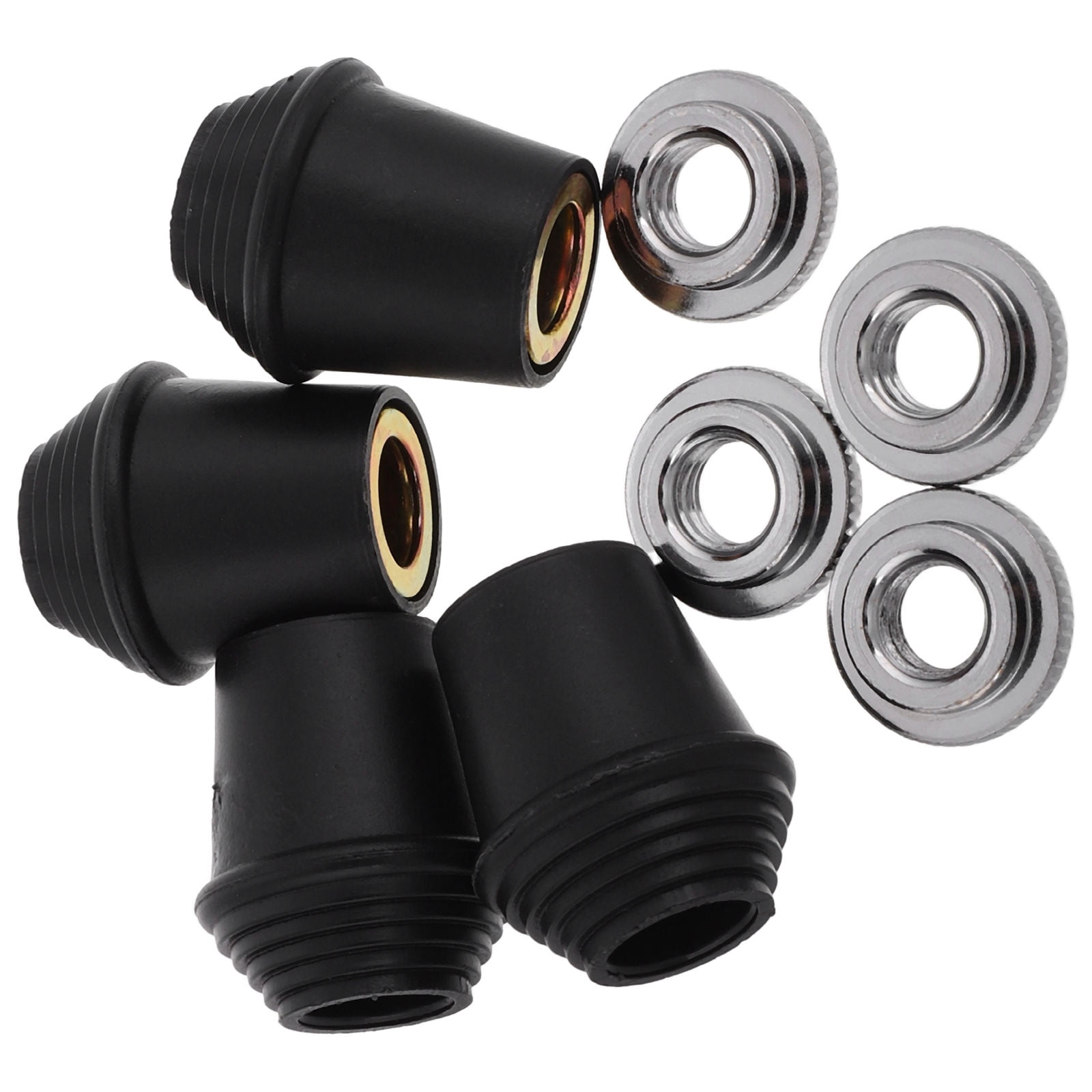 unbranded 4 pcs Drum Leg Support with Threaded Rubber Feet and Locking ...