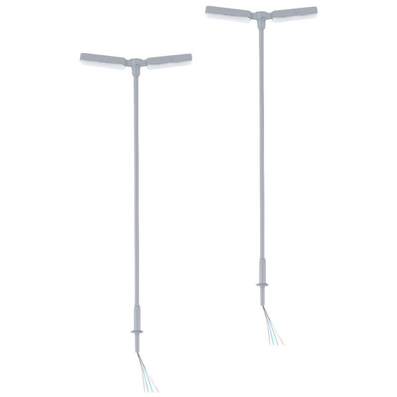 unbranded 4 pcs Sand Table Lamp Post Models Diy Lamp Model Street Lamp Model Sand Table Decor