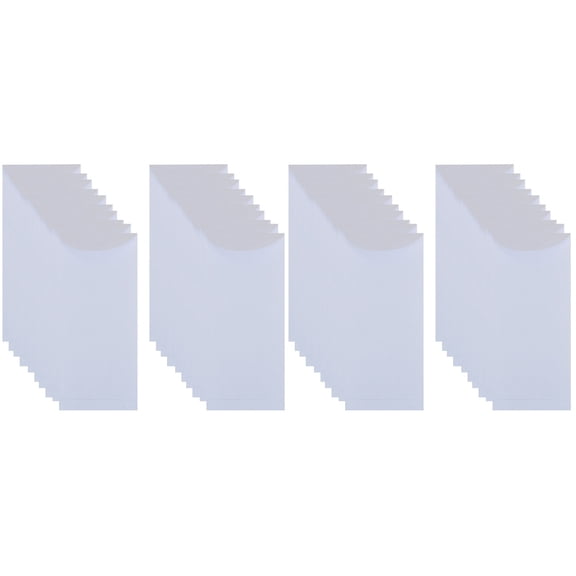 SKISUNO Premium White Paper Envelopes Multi-Function for Documents 40Pcs