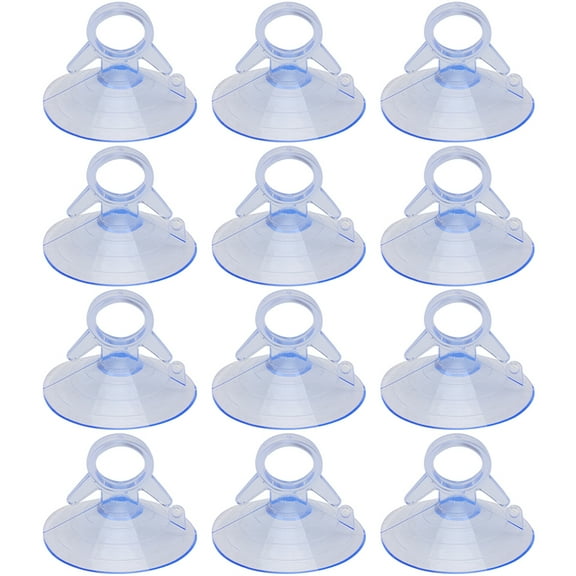 unbranded 40 Pcs Strong Adhesive Suction Holder Cup Clamp Shade Windshield Transparent