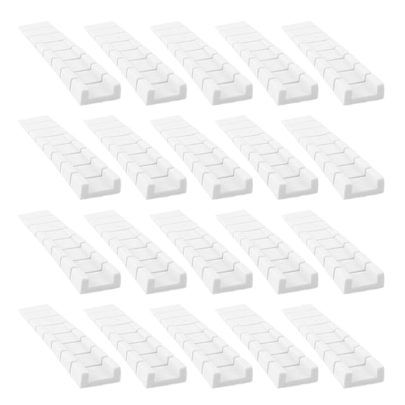 unbranded  40 Pcs Tableware Bracket Unfinished Mini Pots Adjustment Spacer