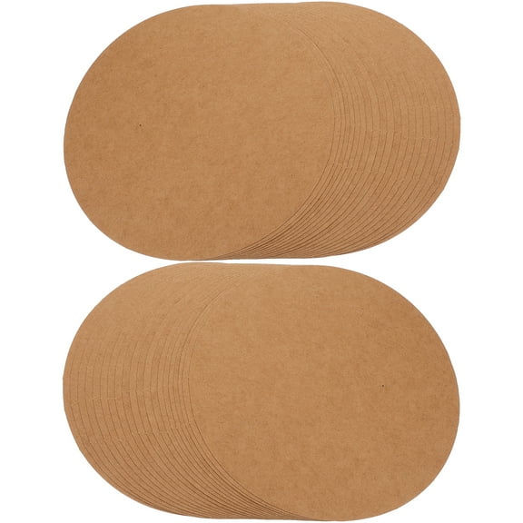 unbranded 40 Sheets DIY Painting Decorations Chart Paper for Kids Pupils Light Brown