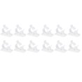 thumbnail image 1 of unbranded 40 pcs Adjustable Cable Clips Self Adhesive Wire Fixed Clips Cord Cable Wire Management Holder Clamps Organizer Wire Fasteners(White/XL), 1 of 8