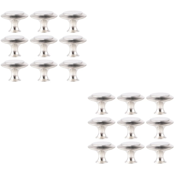 unbranded 40 pcs Stainless Steel Drawer Knobs Kitchen Door Round Handles (Large Size, with Screws)