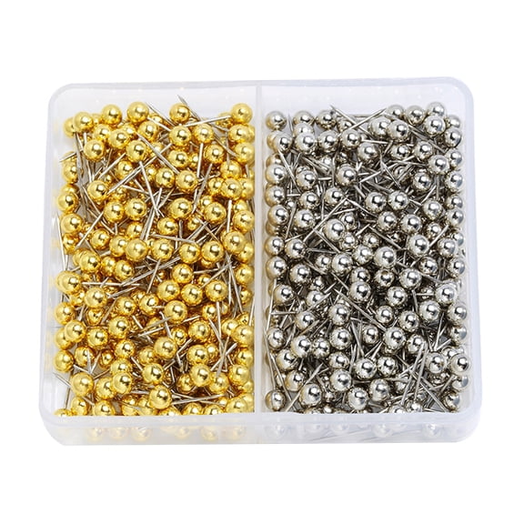 unbranded  400 Pcs Boxed Pushpin Bulletin Board Pins Travel Map