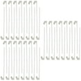 thumbnail image 1 of unbranded 45 pcs  Car Window Flagpoles  Flag Holder Vehicle Window Flag Racks Without Flag, 1 of 8