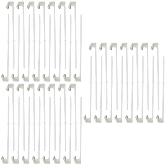 unbranded 45 pcs Car Window Flagpoles Flag Holder Vehicle Window Flag Racks Without Flag