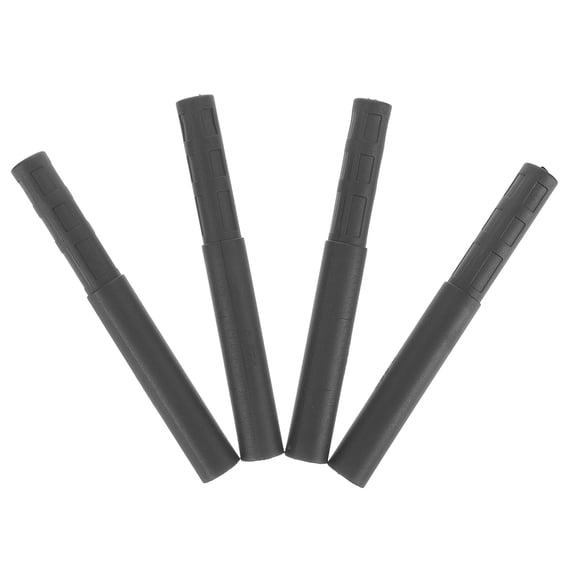 YSNOOWE 4Pcs Adjustable Golf Club Shaft Extension Rods Black Carbon Fiber Lightweight Durable