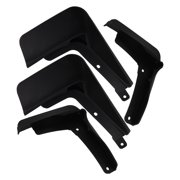 TABLZONE 4Pcs Plastic Car Mud Flaps for Pickup Protection and Style