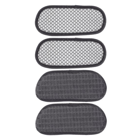 OULII Refrigerator Drip Tray  Grey Synthetic Fiber Water Absorbent Pad 4Pcs