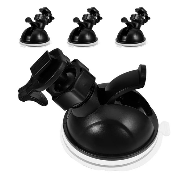 WHAMVOX 4pcs Universal Dash Cam Mount Holders with Suction Cup for Windshield Dash Cams and Driving Recorders