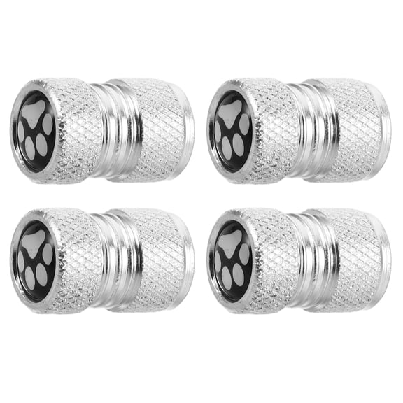 unbranded 4pcs Car Tire Valves Caps Decors Small Air Nozzle Caps Tire Valves Caps Replacement Car Tire Valves Stem Caps Decorative Tire Caps Tire Air Nozzle Covers