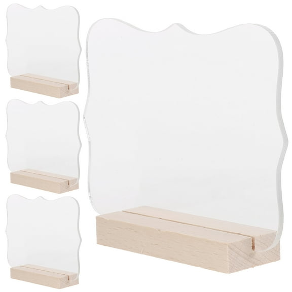 unbranded 4pcs Reserved Sign Seating Table Sign For Banquet Delicate Reserved Signs seating chart