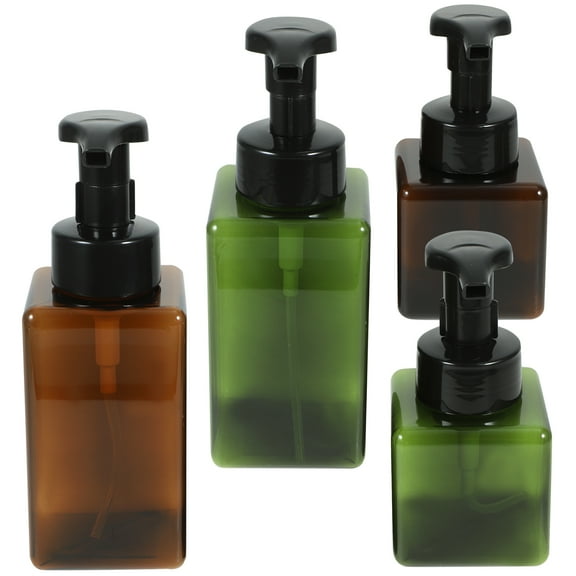 unbranded 4pcs Plastic Pump Bottles Shampoo Bottle Pump Bottles Plastic Pump Lotion Dispenser
