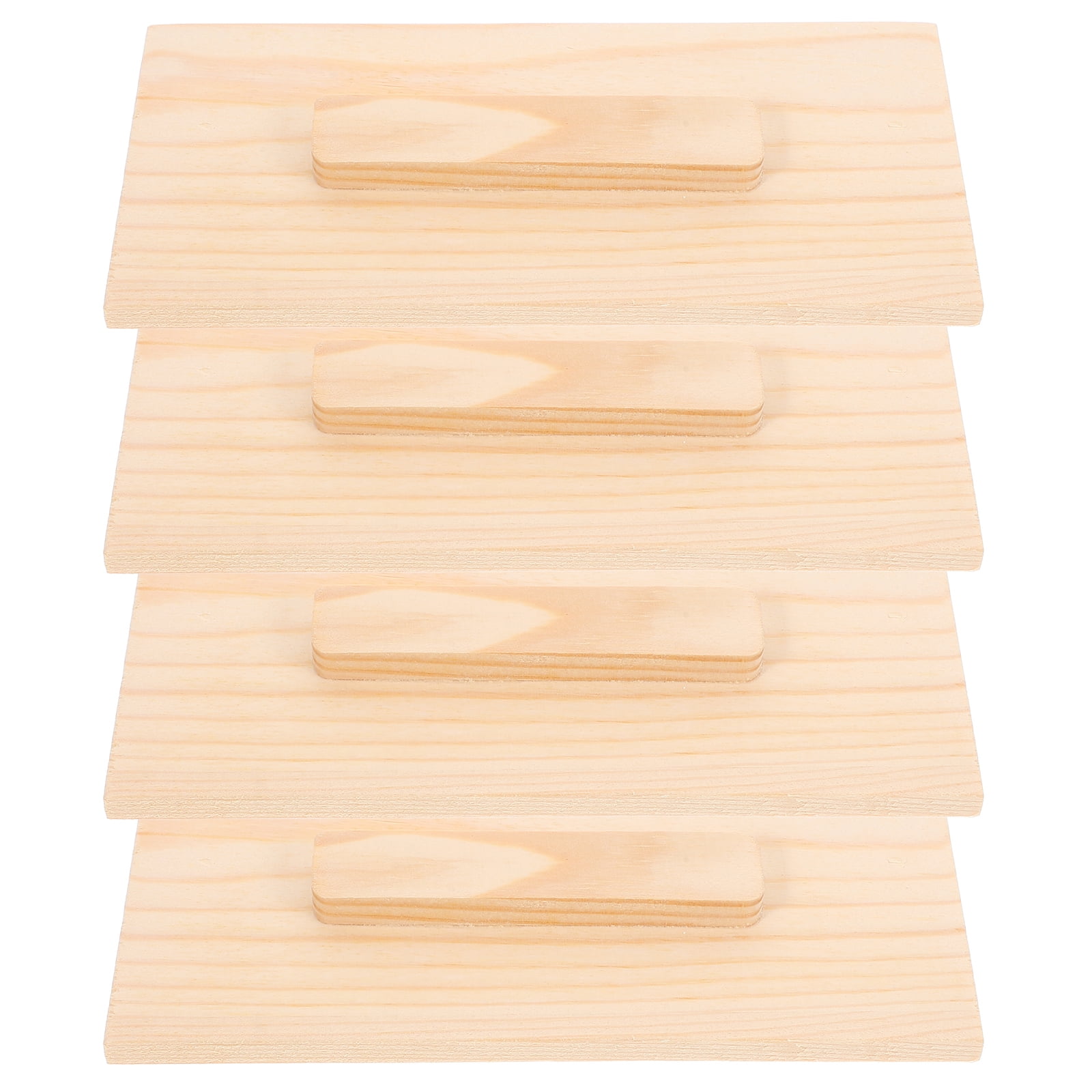 unbranded 4pcs Wooden Soap Box Lids Soap Mold Lid Rectangular Soap Mold Lid Homemade for DIY Soap and Candle Making Projects Accessories