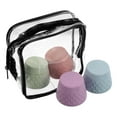 thumbnail image 1 of unbranded 4pcs Silicone Travel Containers For Lotion Cream Portable Leak-Proof Sample Jars Small Travel Containers Travel Jars For Creams, 1 of 7