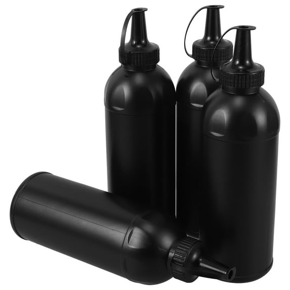 unbranded 4pcs Sports Water Bottles Squeeze Bottles Liquids Bottles With Lid Plastic Water Bottles 900ml For Kids Sports